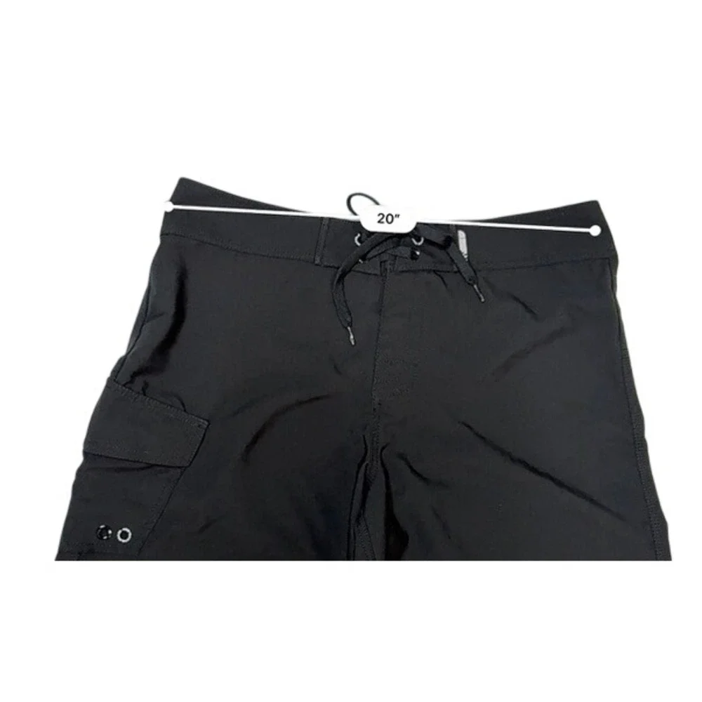 The North Face Black Hybrid Cargo Board Shorts‎ 38 Swim Quick Drying 11